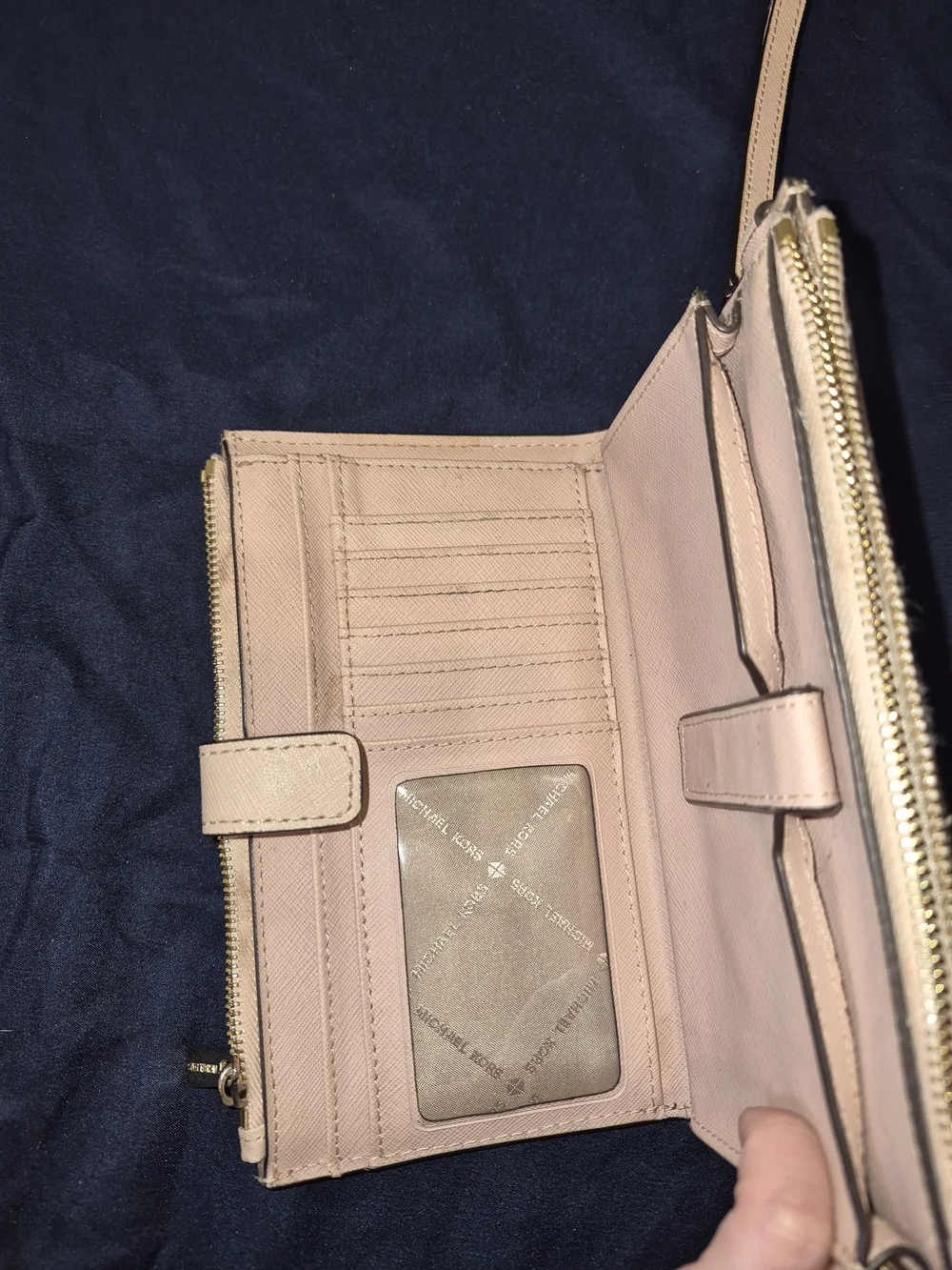 Michael Kors Pale Pink Wristlet Wallet